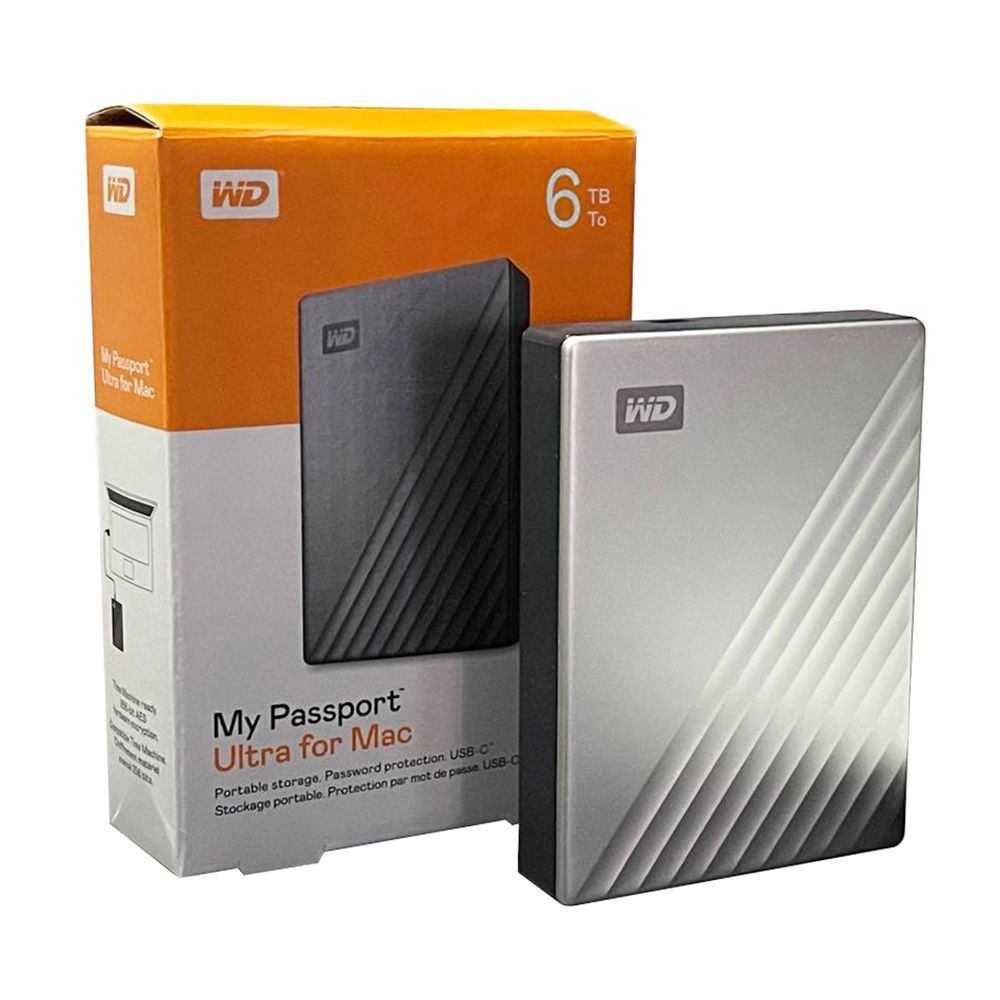 WD 6TB My Passport, Portable External Hard