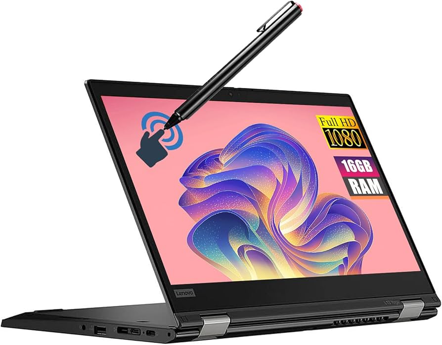 Lenovo ThinkPad L13 Yoga Core i5 10th Gen 8GB RAM 256GB SSD 13.3″ FHD IPS Multi Touch Display