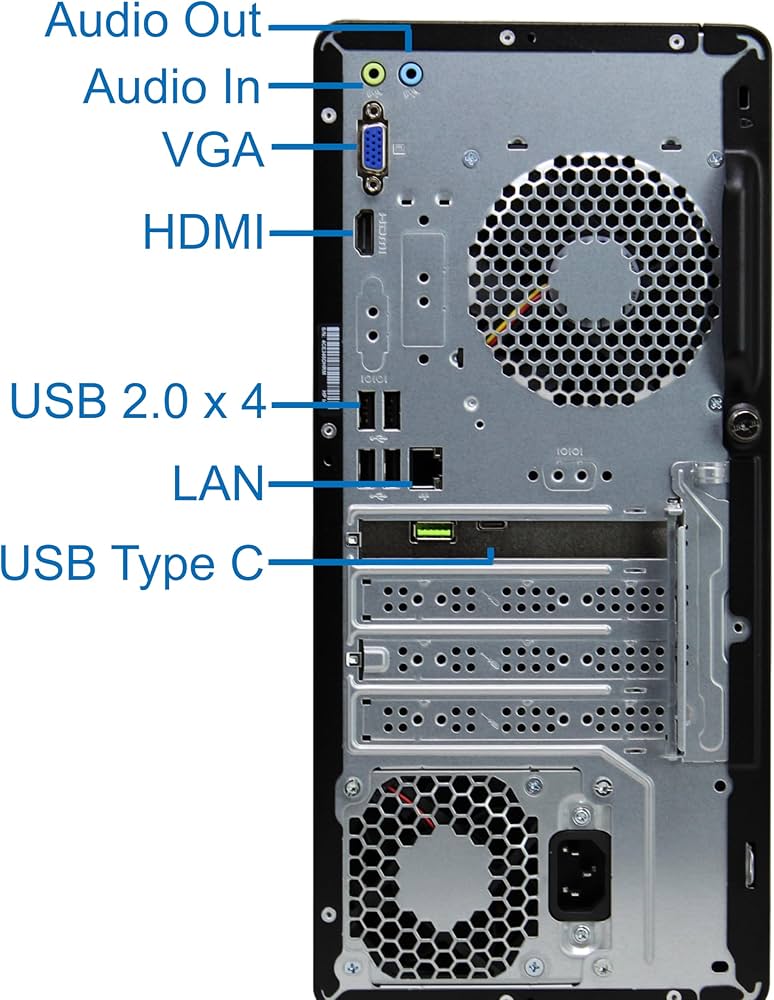 HP PRO TOWER 290 G9 CORE i3-13100| 8GB| 512PC|P204 MONITOR