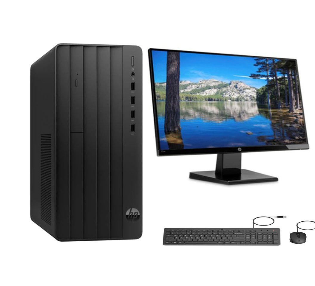 HP PRO TOWER 290 G9 CORE i3-13100| 8GB| 512PC|P204 MONITOR