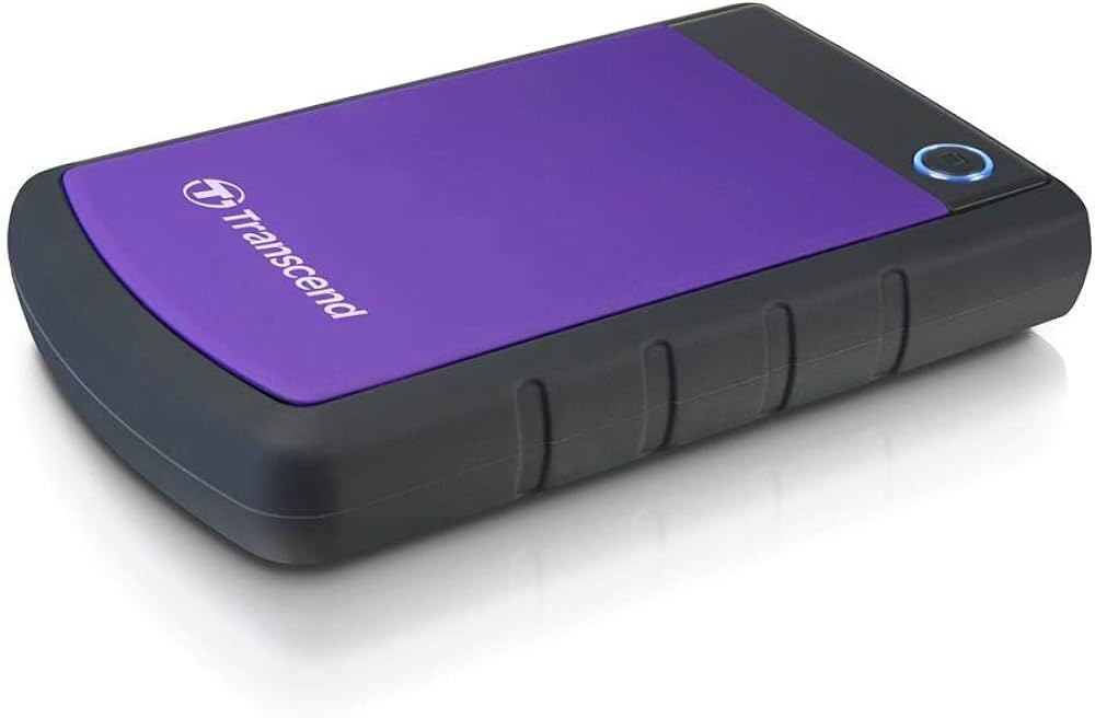 Transcend 2TB StoreJet 25H3 External Hard Drive (Purple)