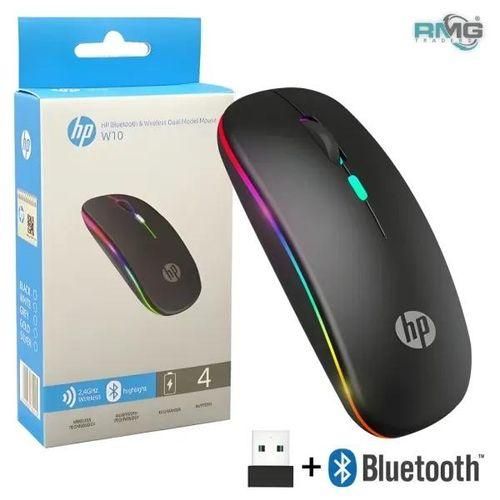 HP HP-mouse W10 Dual Mode Rechargeable Bluetooth Wireless Silent Click Mouse