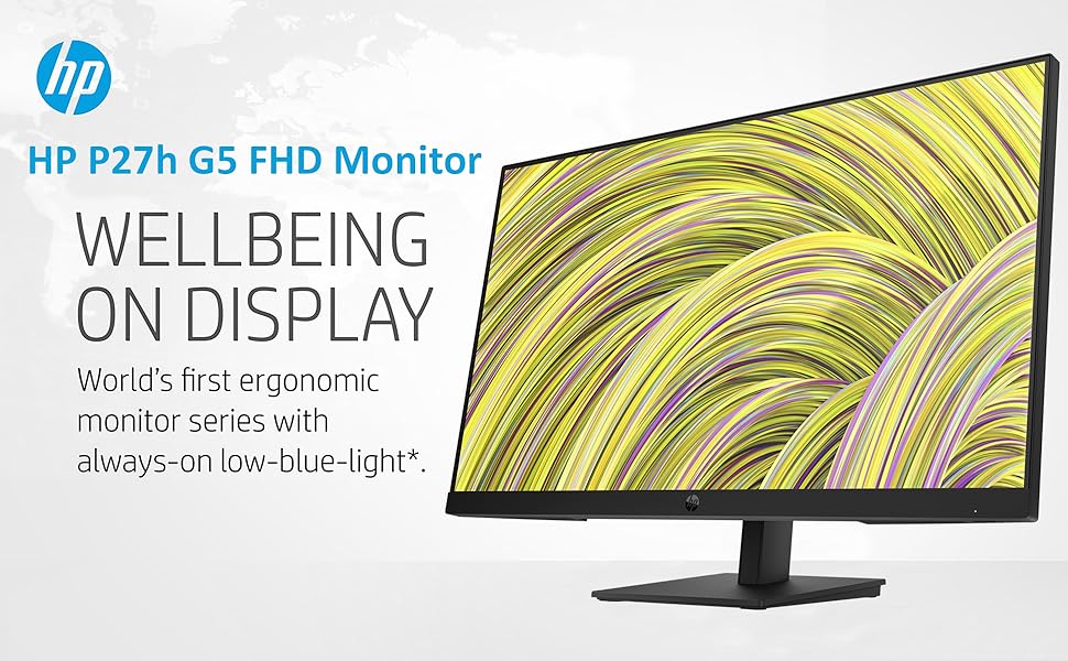 HP P27H G5 MONITOR 27"