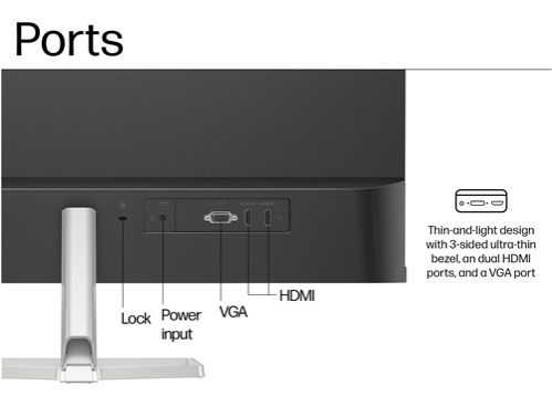 HP Series 5 27 inch FHD Monitor 100Hz Refresh Rate – 527sf