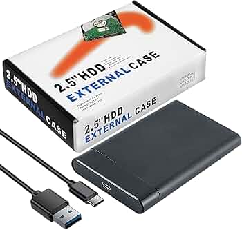 USB 3.0 External Hard Drive Case 2.5 inch