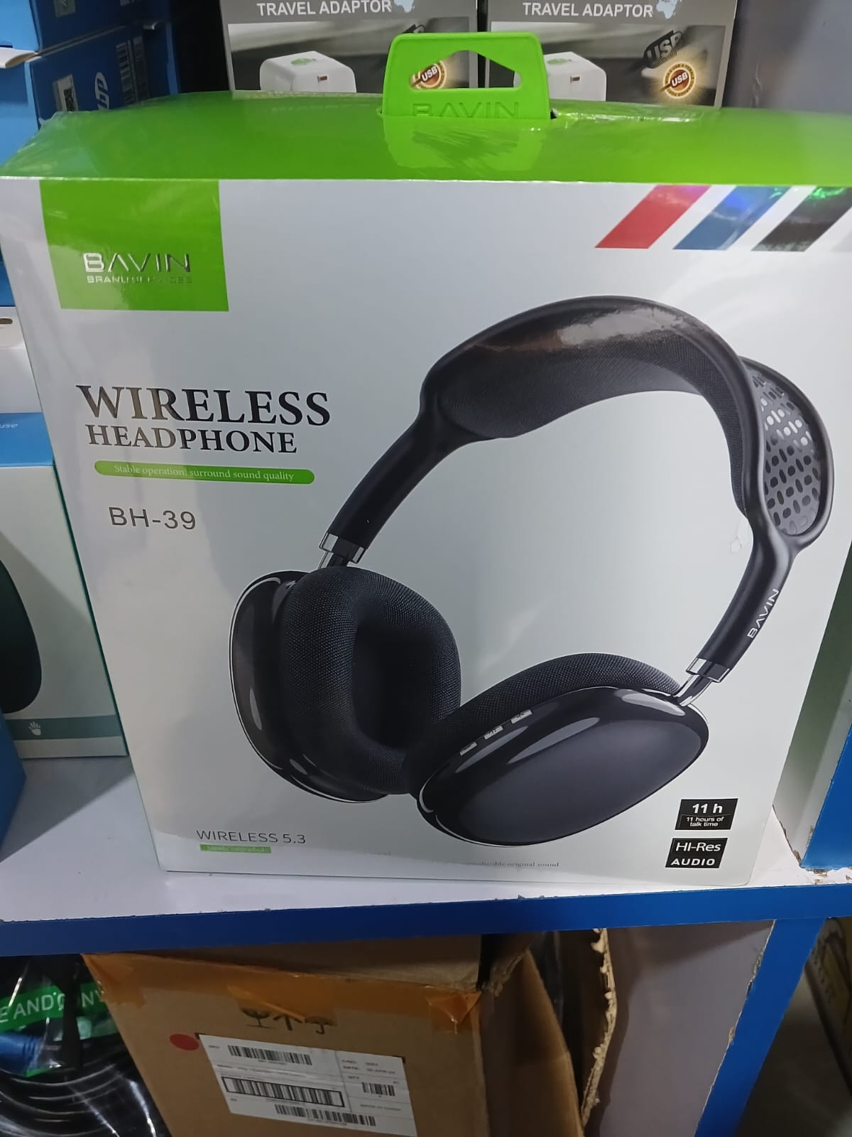 BAVIN HB-BH39 Hi-Fi Wireless Bluetooth Earphones w/ Noise Cancelling for Smartphones