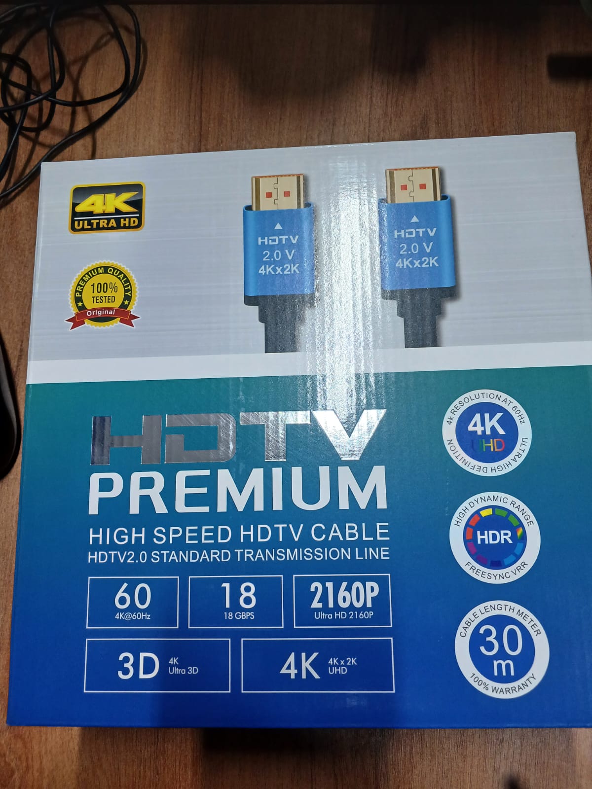 HDMI 4K 30M Premium High-Speed Cable
