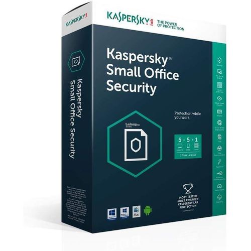 Kaspersky Small Office Security, 5 Devices, 1 Server, 1 Year.