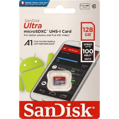 SanDisk Ultra 64GB Micro SD Card SDXC A1 UHS-I 100MB/s Mobile Phone TF Memory Card