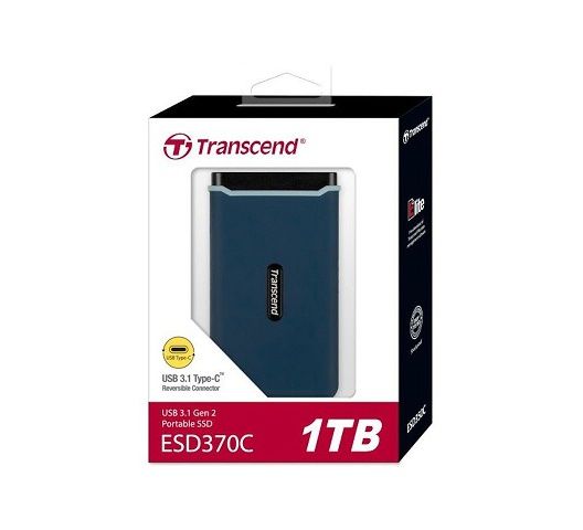 Transcend 1TB, External SSD, ESD270C, USB 3.1 Gen 2