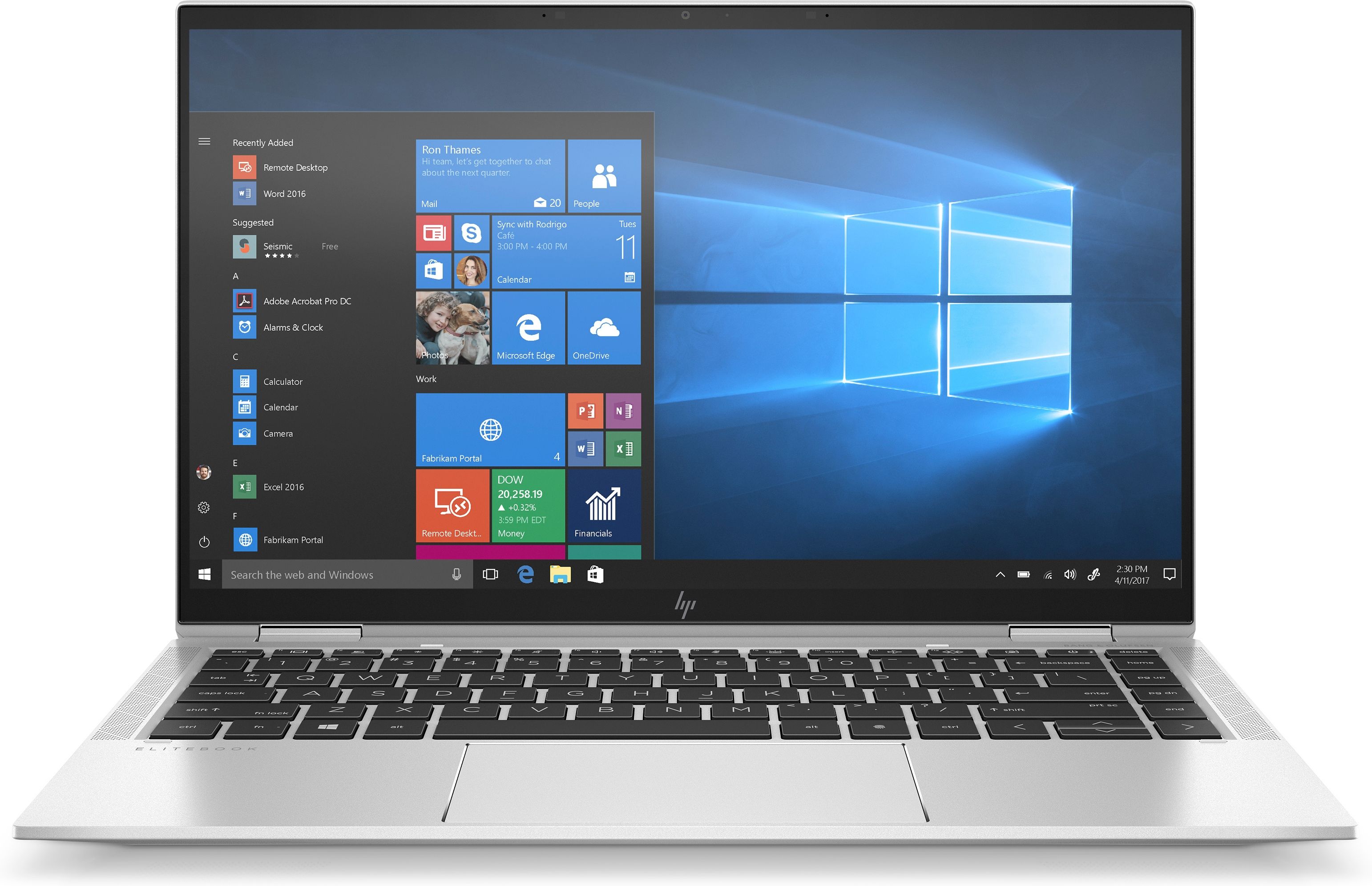 HP EliteBook x360 1040 G7, Intel Core i7 10th Gen, 16GB RAM, 512GB SSD, 14 Inches FHD Touch Display