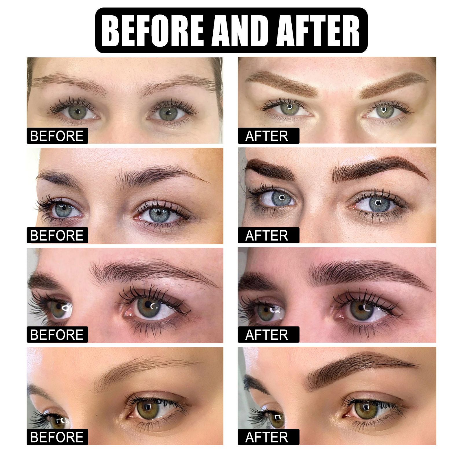 EELHOE Eyebrow Styling Cream Three Dimensional Eyebrow Styling Cream Colorless, Transparent, Refreshing, Durable, Natural Makeup Eyebrow Styling Cream view 5