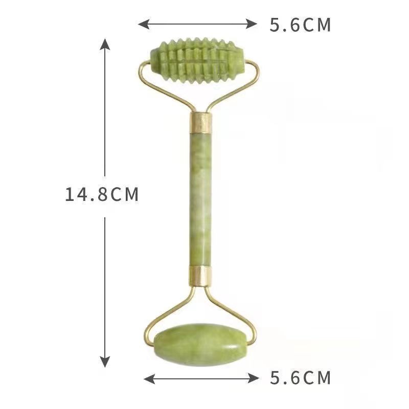 Guasha Natural Stone Massage Face Jade Roller Gua Sha Massage Tool Set for SPA Body visage rouleau de massage rouleau visage