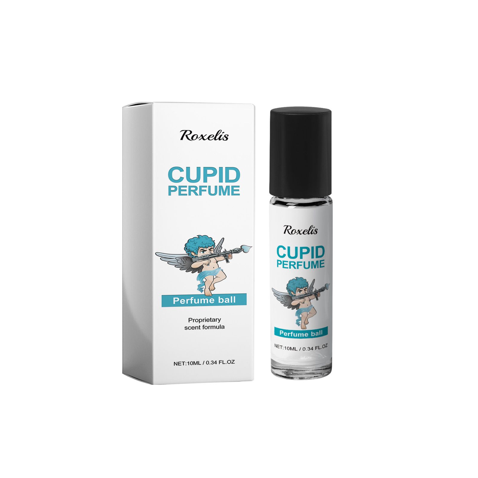 The Cupid series roll-on perfume has a fresh and elegant cologne scent with a long-lasting charm. It is a charming perfume for dates