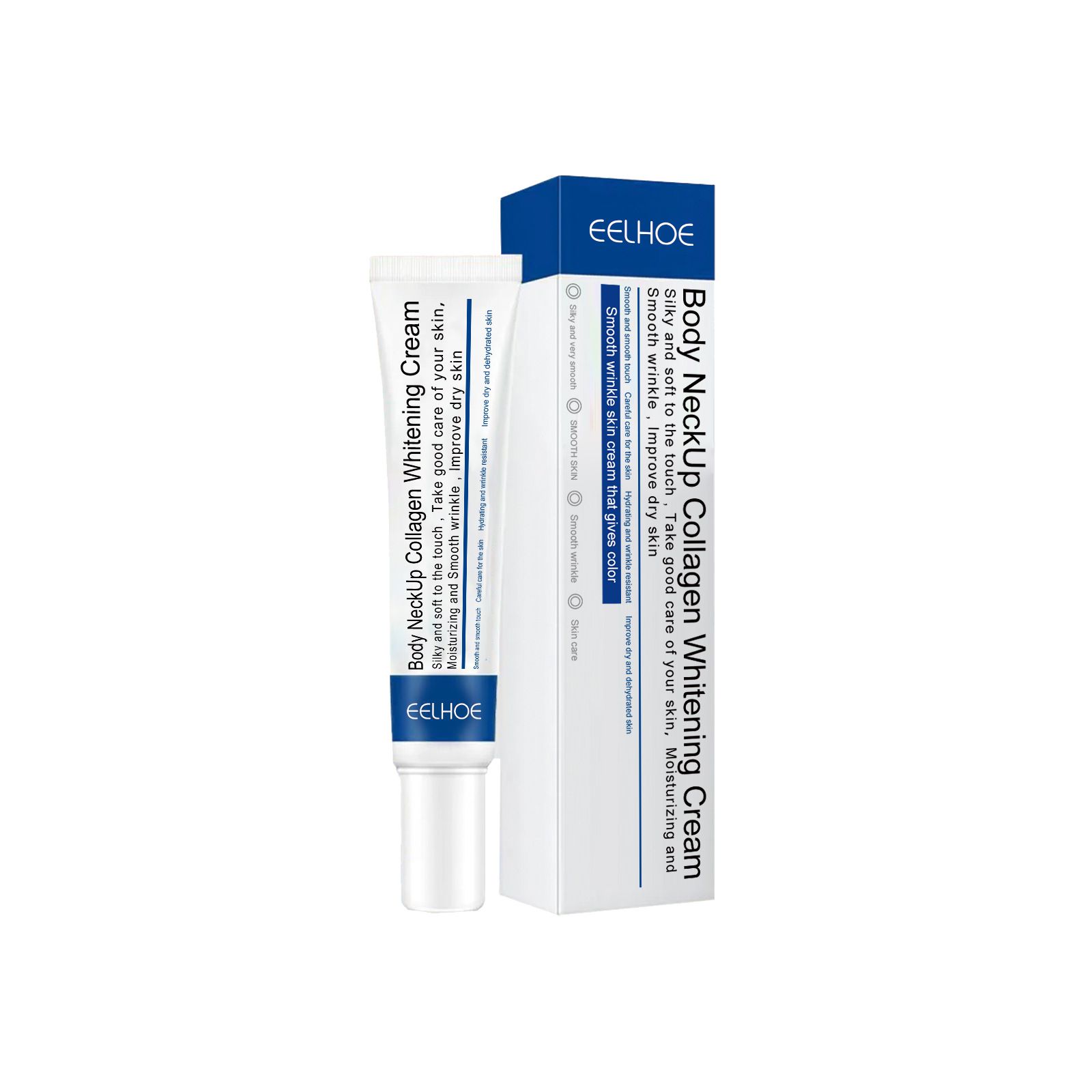 EELHOE Neck Collagen Whitening Cream Fades Neck Lines, Shapes Swan Neck, Moisturizes, Lifting, Firming, and Beauties Neck Cream
