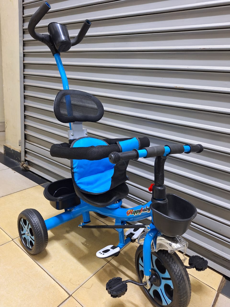 3 Wheels kids Tricycle with push handle