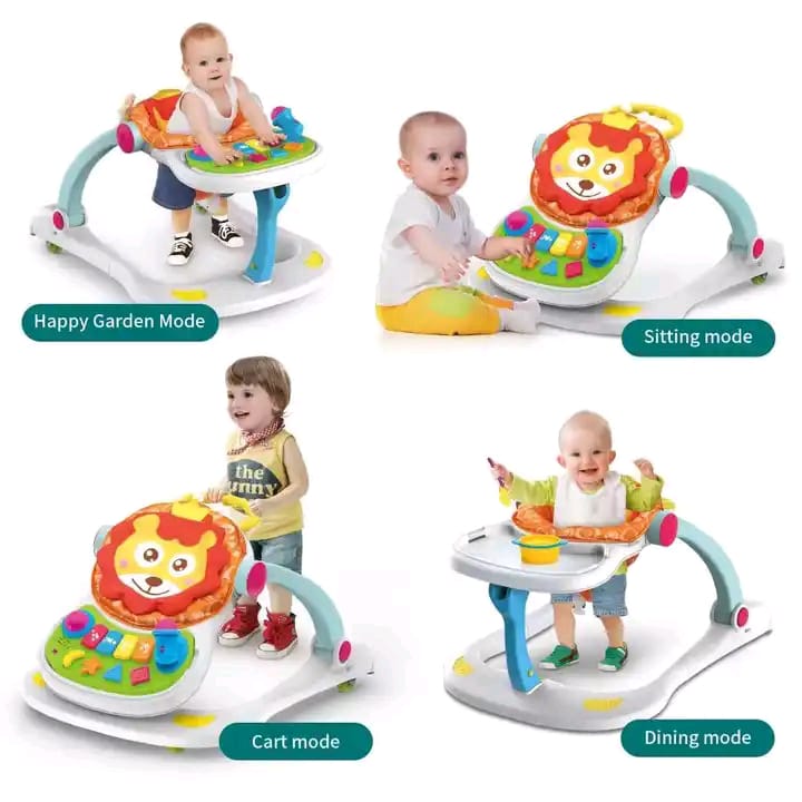4-1 portable strong Baby walker...Can Act as dining/feeding table,push waker,Normal walker and sit and play