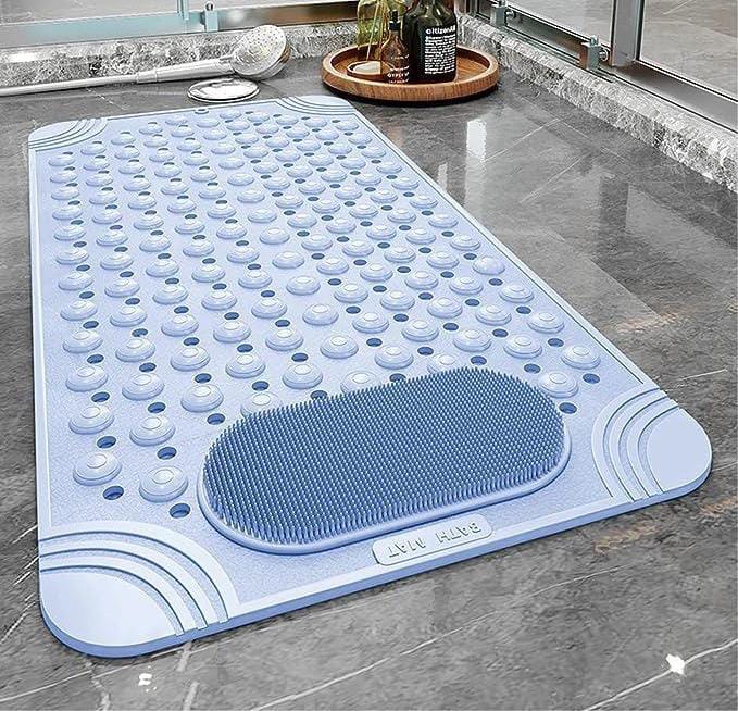 High quality Heavy Non-slip sefety Bathroom mat with a foot Massage with size of 50cmx80cm