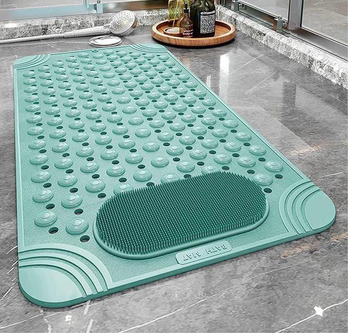High quality Heavy Non-slip sefety Bathroom mat with a foot Massage with size of 50cmx80cm