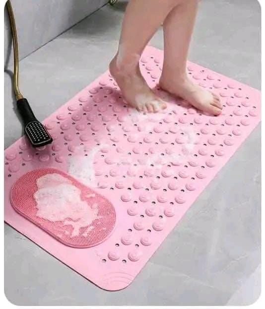 High quality Heavy Non-slip sefety Bathroom mat with a foot Massage with size of 50cmx80cm