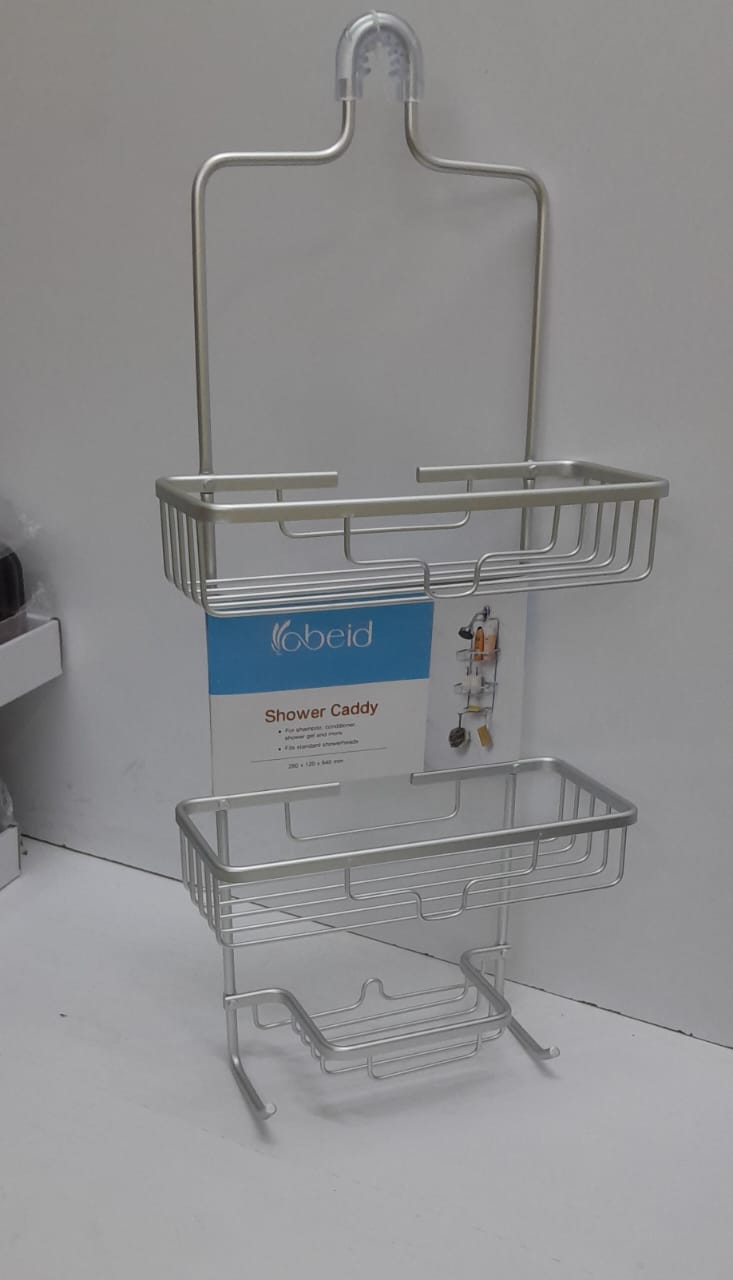 High quality Partitioned strong aluminum bathroom/wall hanging bathroom shower candy