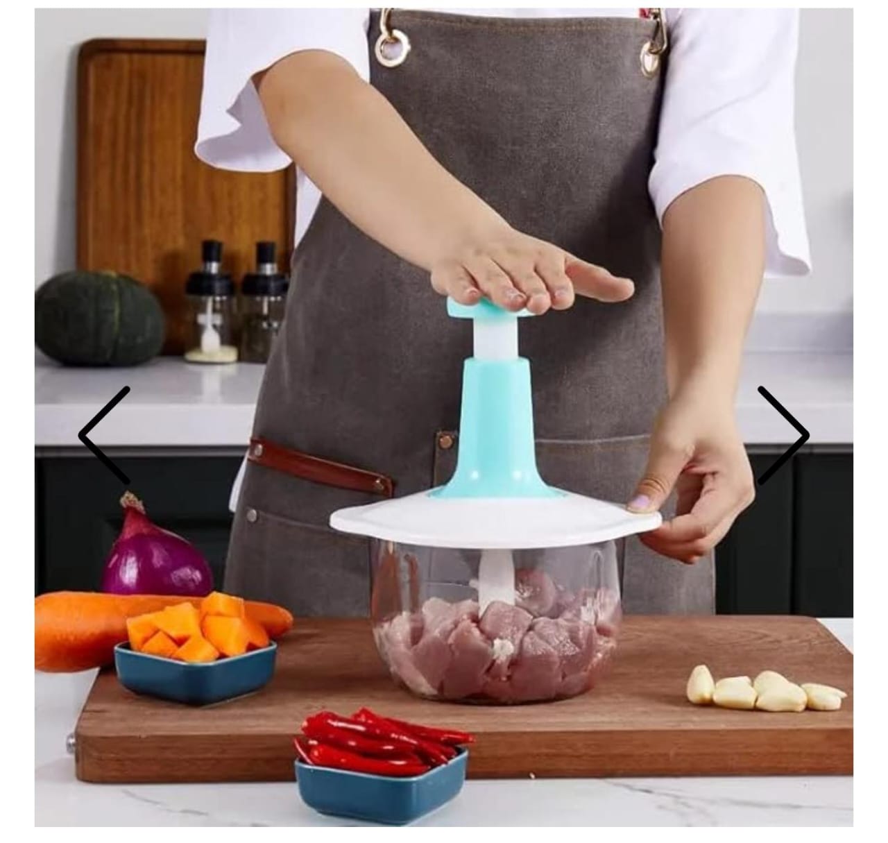Suitable for kitchen...Portable kitchen manual vegetable chopper