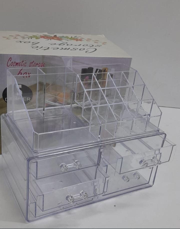 High quality Acrylic Transparent home Make-up Drawer/organizer desktop cosmetic storage box. lipstick,Jewelry make-up brush holder storage cases