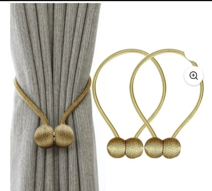 High quality 2pc/a pair of Magnetic Home/Office curtain tie back/holder