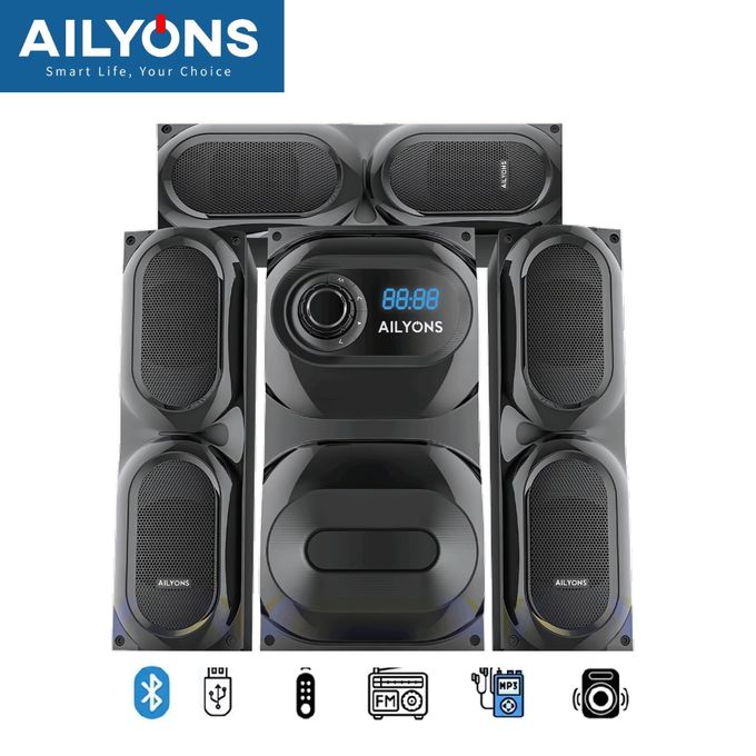 AILYONS 3.1 AC/DC CH HOMETHEATRE SUBWOOFER SOUND SYSTEM-BLUETOOTH/RADIO/USB-18,000 Watts