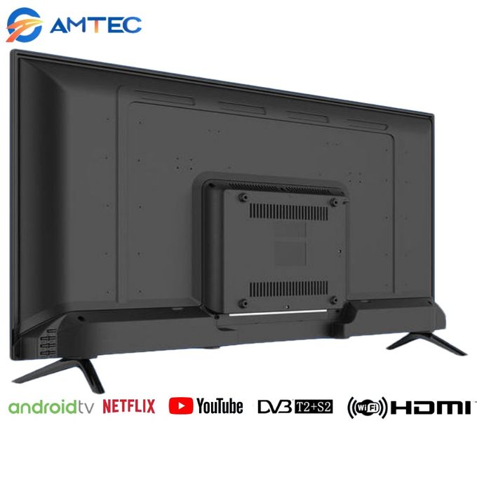 AMTEC 50" FULL HD FRAMELESS SMART VIDAA TV-INBUILD WIFI-HDMI/USB/VGA+FREE WALL MOUNT