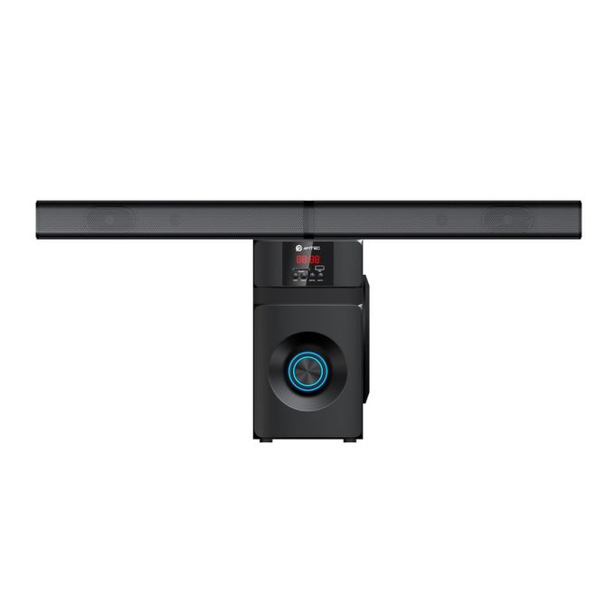 AMTEC SOUNDBAR ac/dc HOMETHEATRE SUBWOOFER SYSTEM-BLUETOOTH/USB/FM-12,000 Watts