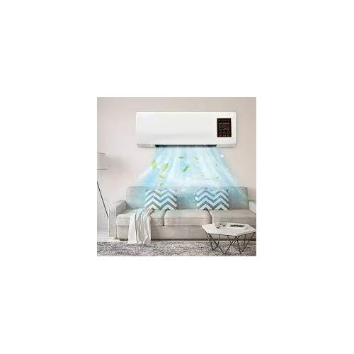 Mini Wall Mounted Air Conditioner with Remote - Portable Air Conditioners for Bedroom Living Room Office - Compact Design (L55*W24*H12cm)