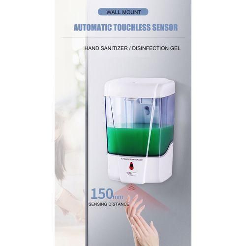 700ml Capacity Automatic Soap Dispenser Touchless Sensor Hand Sanitizer Detergent Dispenser Wall Mounted For Bathroom Kitchen