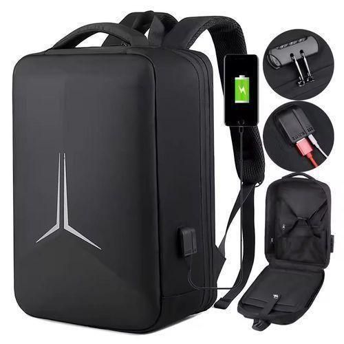 Travel Hard Shell Business Backpack School Bags Pack Waterproof Unisex Laptop Anti-Theft Laptop Backpack With USB Port