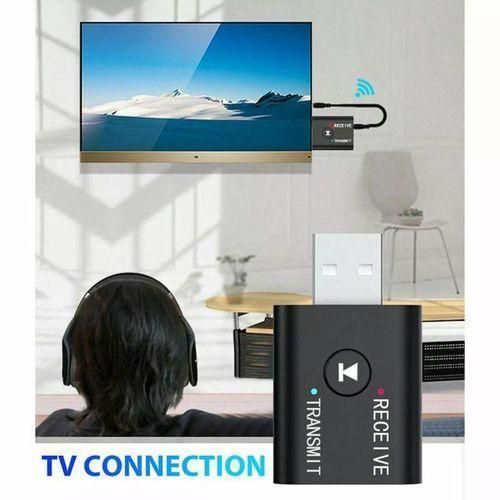 USB Bluetooth 5.0 Transmitter Receiver AUX PC TV audio new Wireless new