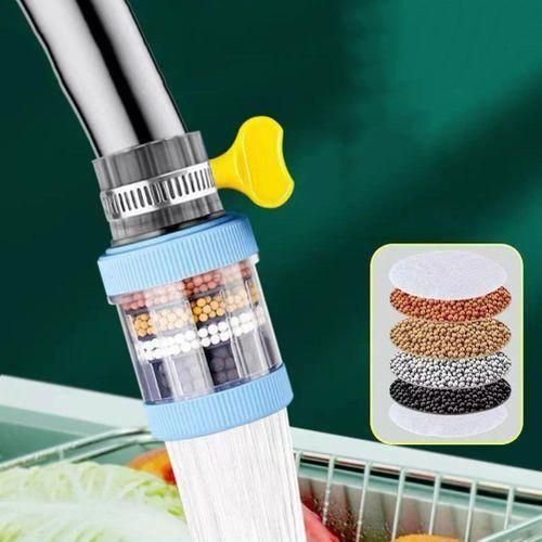 Kitchen Faucet Tap 6 Layers Activated Carbon Water Filter Purifier