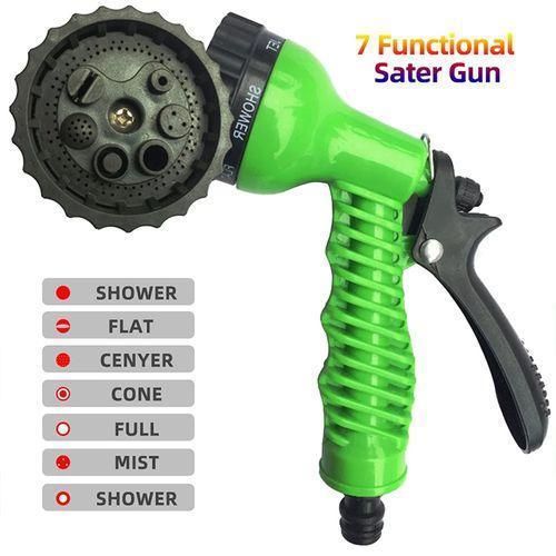 Magic Hose 7 Modes Adjustable Water Gun Garden Hose Pipe Cars Washing Hose Sprayer High-Pressure Water Hose