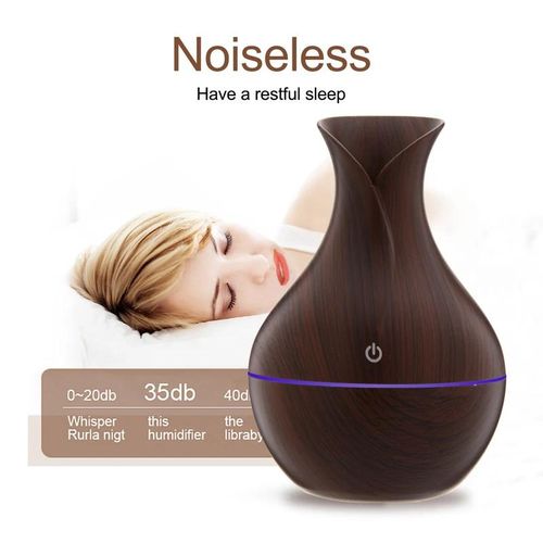 USB Aromatherapy Ultrasonic Humidifier Scent Diffuser + 12pcs Essential Oils