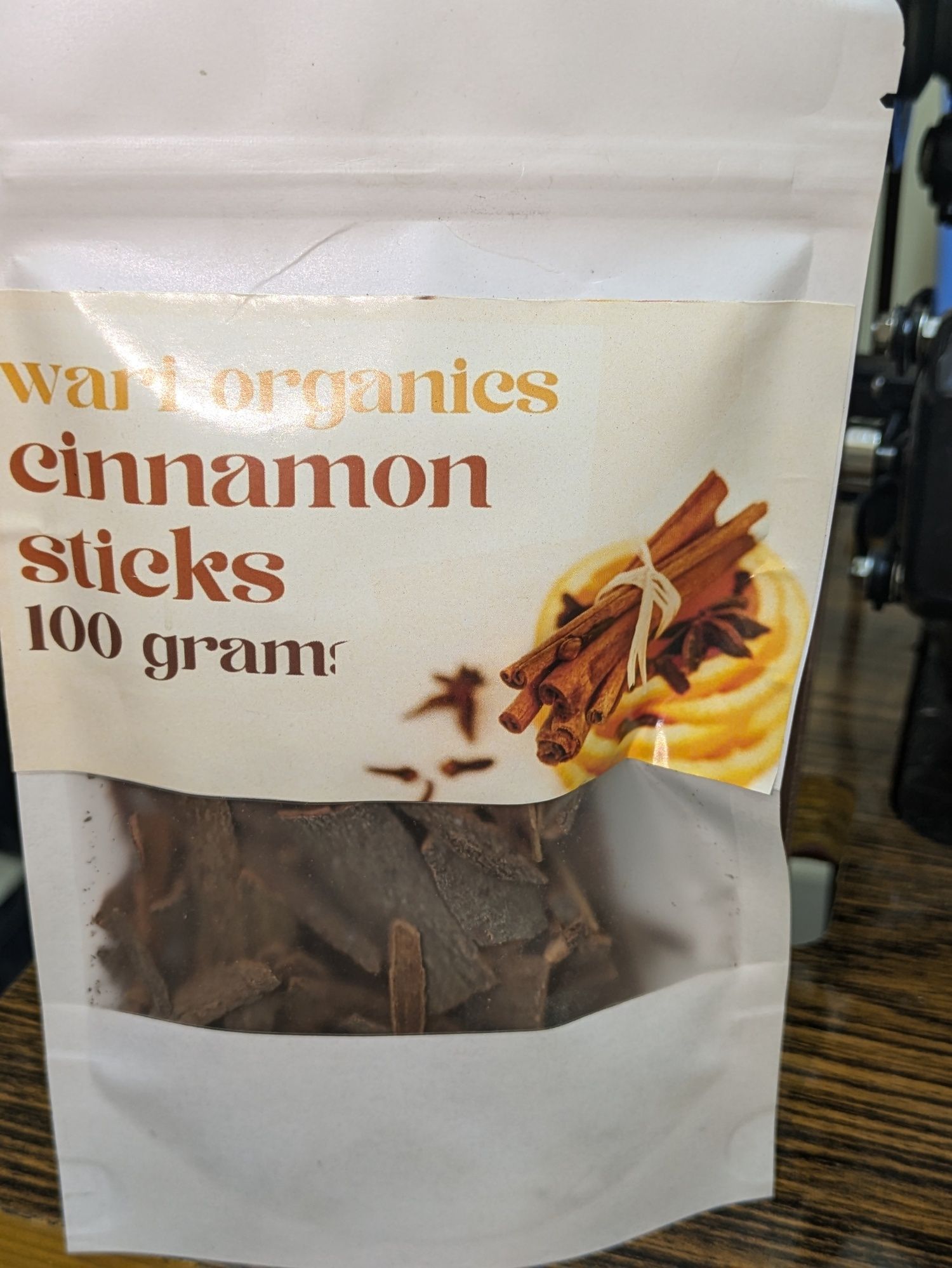 Organic cinnamon whole sticks