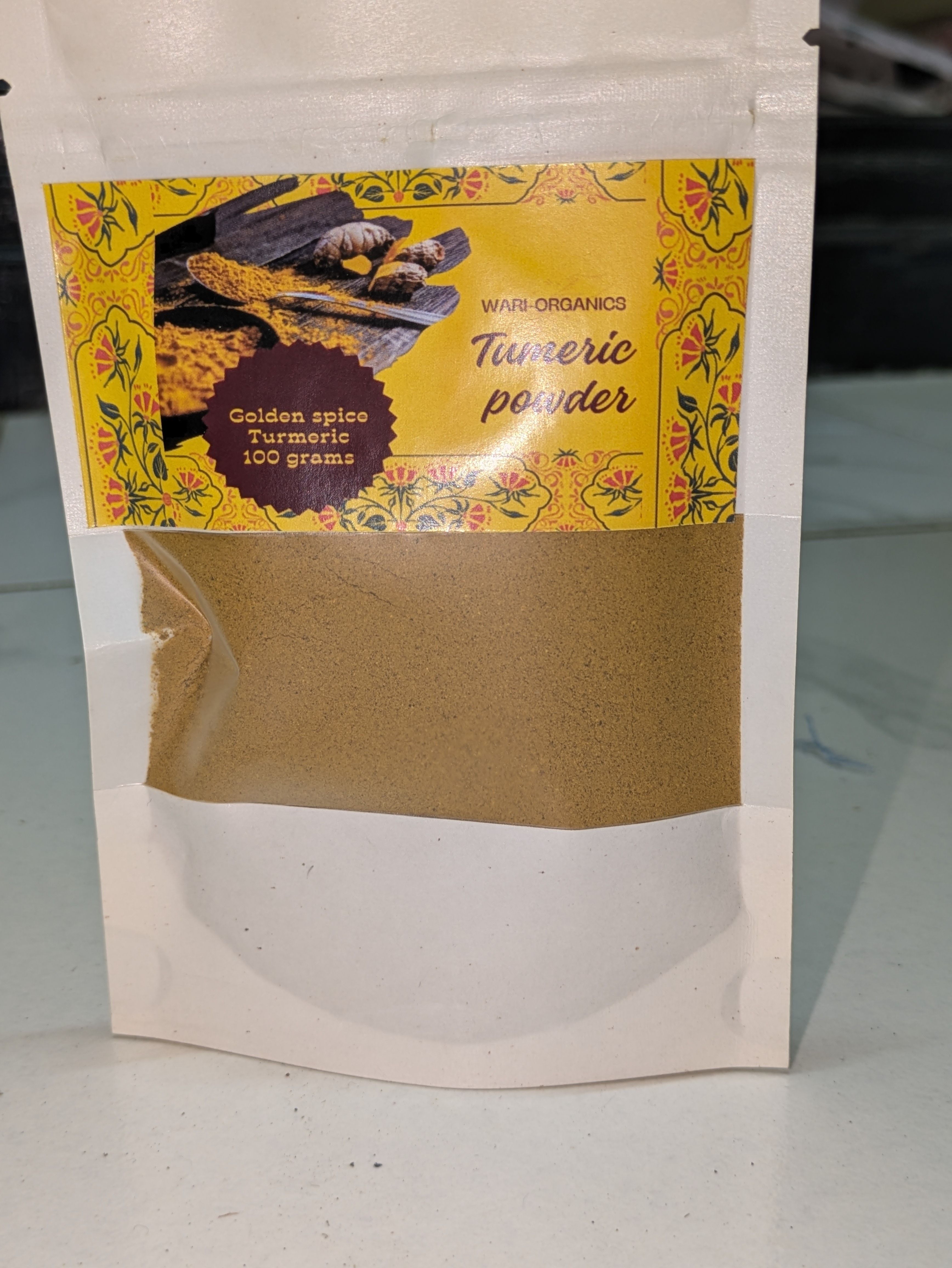 100 grams organic tumeric