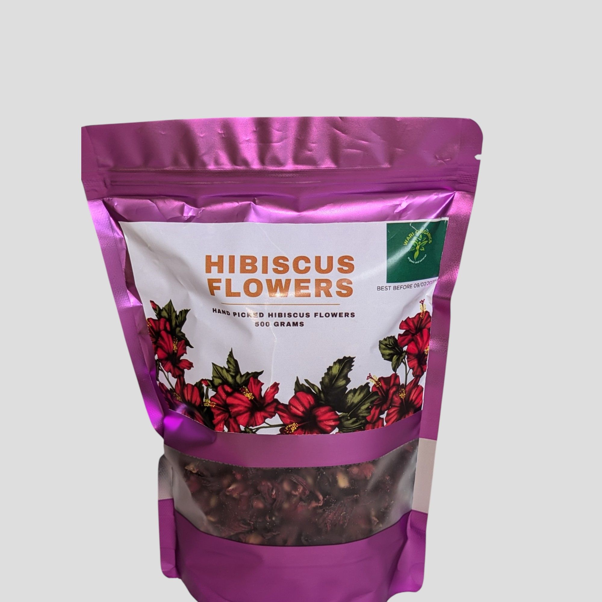 500 GRAMS, hibiscus herbal tea for improved heart health and lower blood pressure