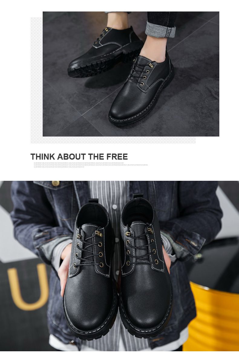 Fire and Safety Summer Work Leather Shoes Casual Kitchen Men's Shoes Waterproof, Anti slip, Oil proof Chef Shoes Cross border Work Martin Labor Protection Shoes