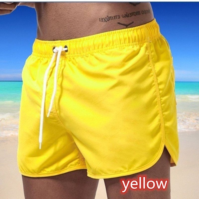 New breathable fitness men's fashionable sports shorts, running speed dry pants, summer thin training beach pants