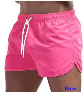 New breathable fitness men's fashionable sports shorts, running speed dry pants, summer thin training beach pants