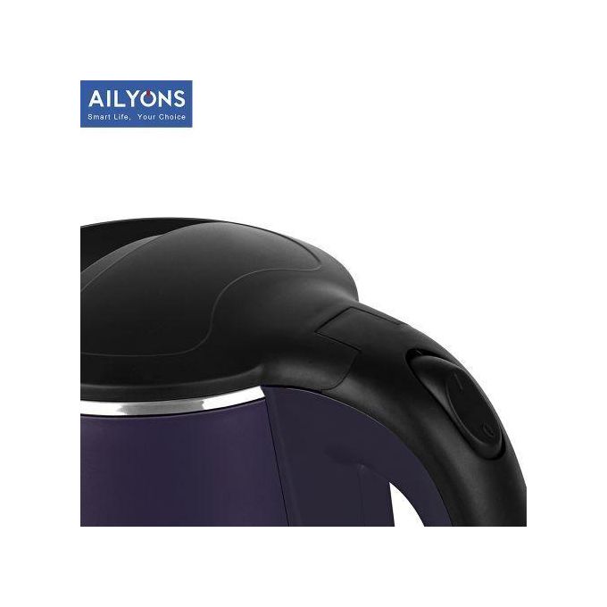Ailyons 2.2ltrs Stainless Steel Electric Kettle, Automatic Hot Water Boiler or Heater Jug Auto Shutoff