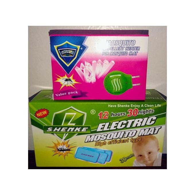 Shenke 12hrs of 30 days Mosquito Mat And Repelent heater