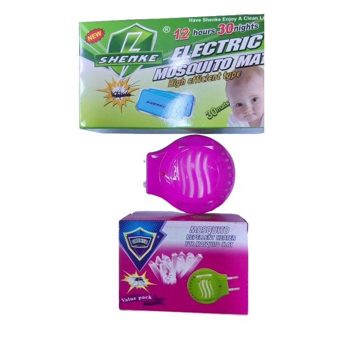 Shenke 12hrs of 30 days Mosquito Mat And Repelent heater