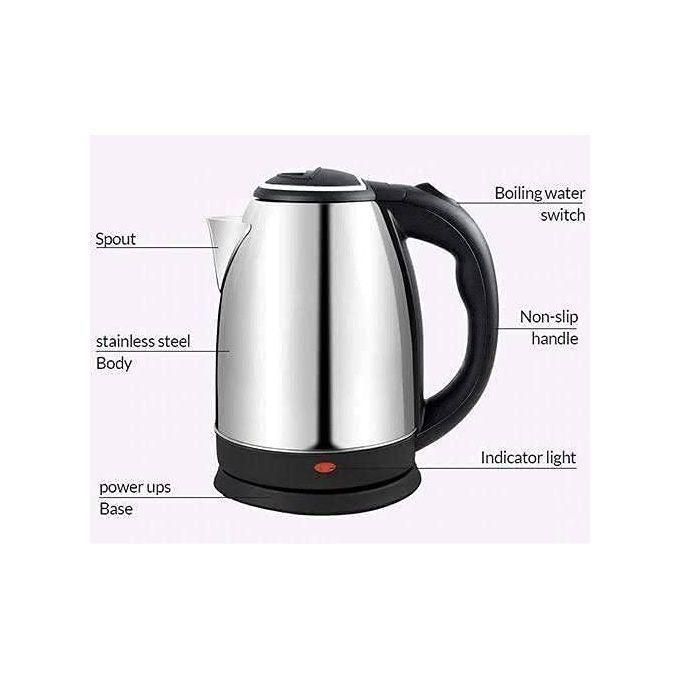 IPCONE 1500W 2.0L Electric Kettle 360⁰ Water Heater Boiler Jug