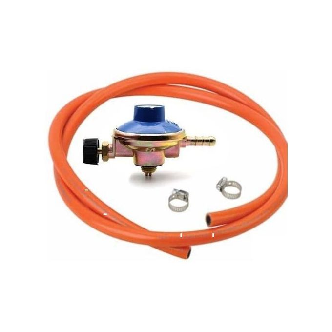 6kg Gas Regulator, Delivery Pipe And Safety Clips