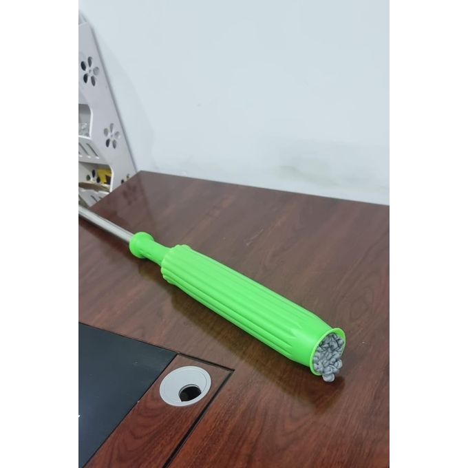 New Upgrade 144cm Pocket Wringing Mop – Extra Long Handle, Efficient Squeeze System, and Super Absorbent Mop Head for Home & Commercial Cleaning